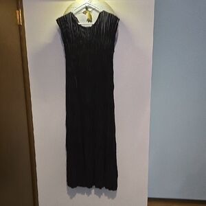 Eileen Fisher Black Maxi Dress